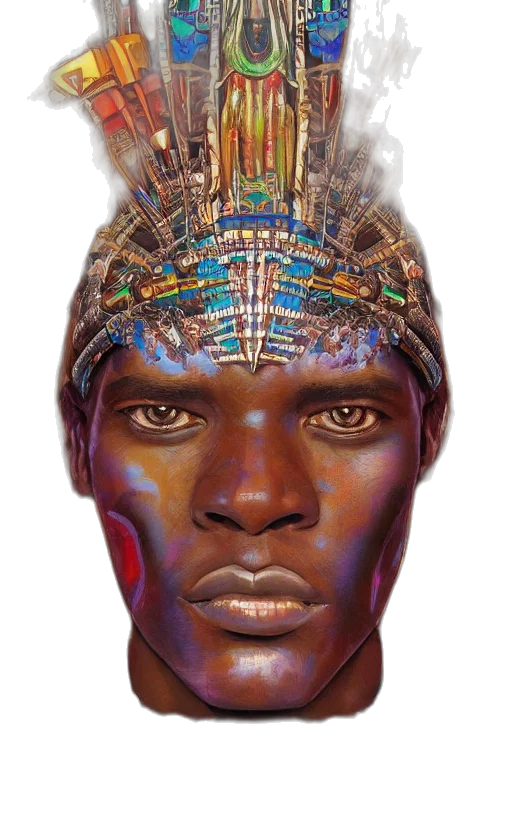 face, mask, crown, hat transparent PNG cut-out
