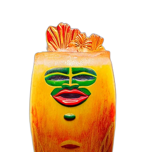 mask, bottle, crown, face transparent PNG cut-out