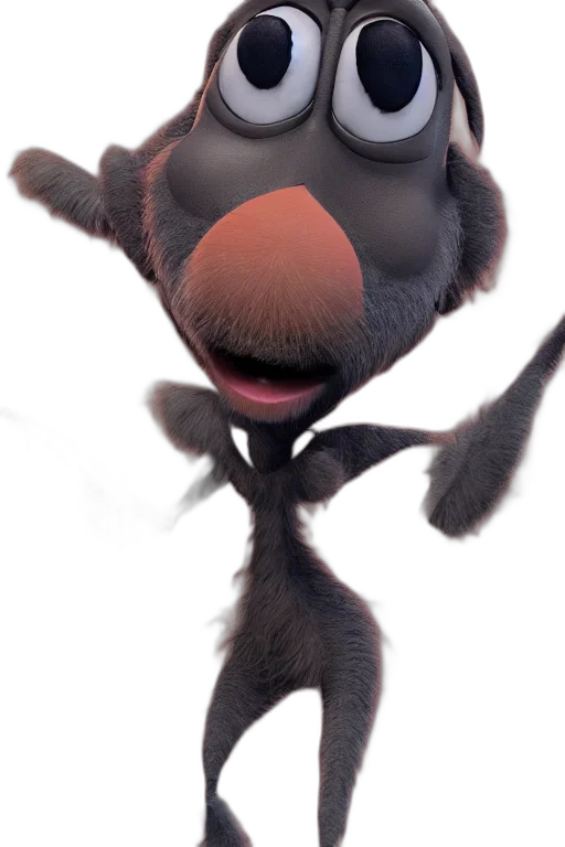 animal, creature, staff, face transparent PNG cut-out