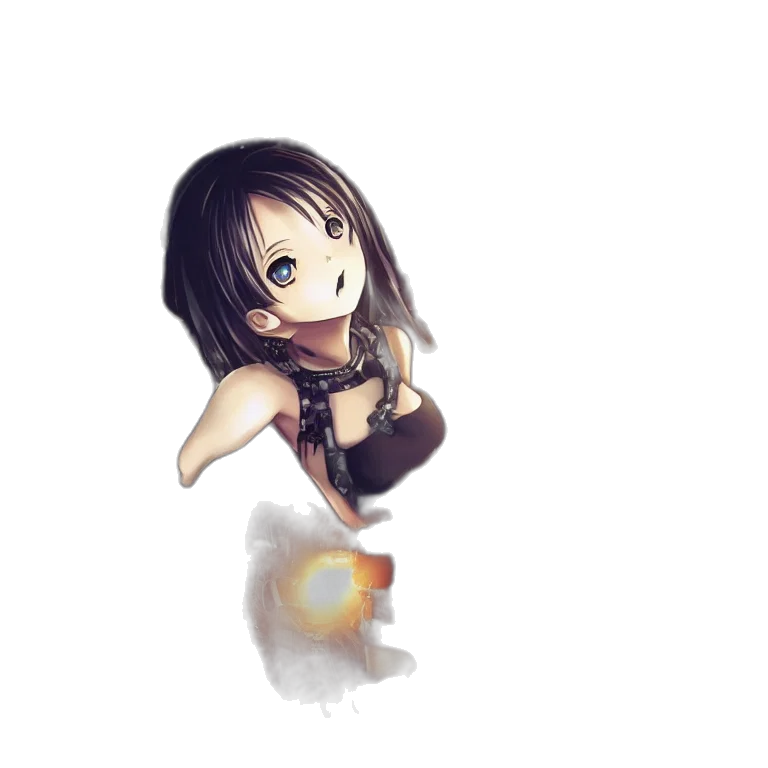 weapon, staff, robot, dress transparent PNG cut-out