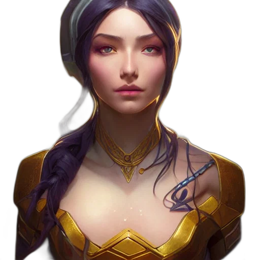 face, jewelry, crown, staff transparent PNG cut-out