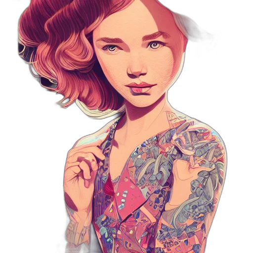 dress, face, jewelry, photorealistic transparent PNG cut-out