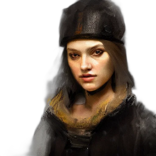 hat, face, staff, jacket transparent PNG cut-out