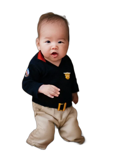 staff, jacket, photorealistic, 3d render transparent PNG cut-out