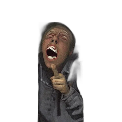 face, jacket, mask, umbrella transparent PNG cut-out