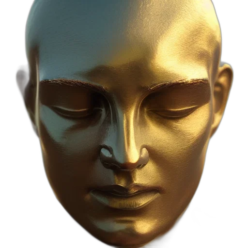 mask, face, crown, jewelry transparent PNG cut-out