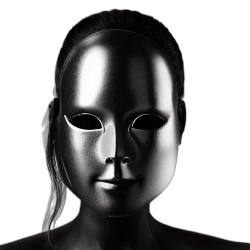 mask, face, jewelry, robot transparent PNG cut-out