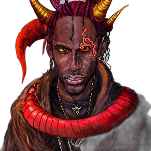 dragon, face, staff, creature transparent PNG cut-out