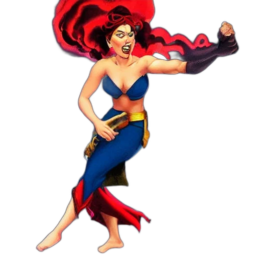 comic book art, concept art, pixel art, cartoon transparent PNG cut-out