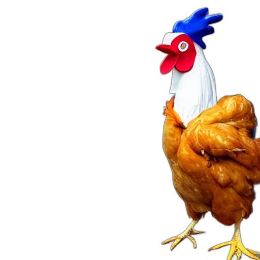 animal, food, weapon, 3d render transparent PNG cut-out