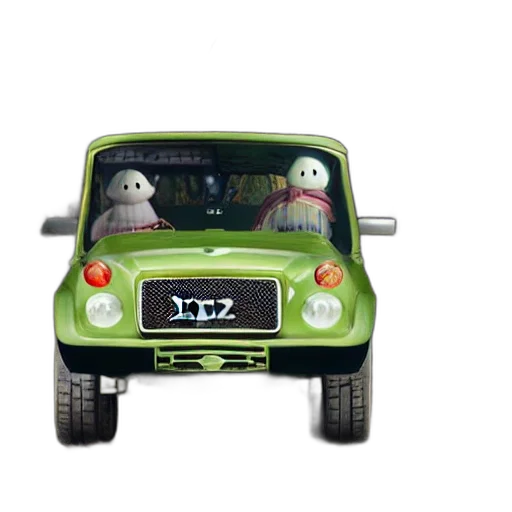 car, animal, 3d render, concept art transparent PNG cut-out