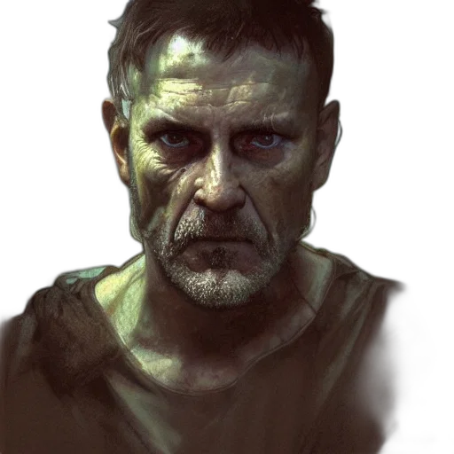 face, concept art, photorealistic, fantasy art transparent PNG cut-out