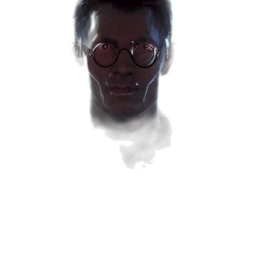 face, mask, staff, robot transparent PNG cut-out