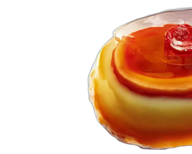 food, crown, 3d render, massive transparent PNG cut-out
