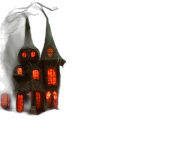 dress, building, 3d render, concept art transparent PNG cut-out