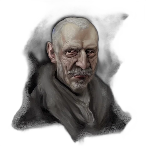 face, staff, mask, creature transparent PNG cut-out