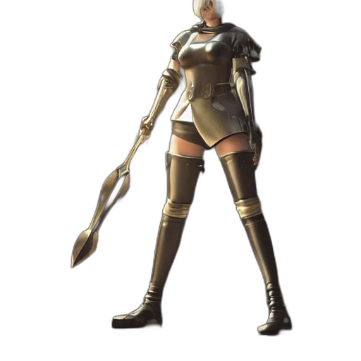 weapon, sword, staff, dress transparent PNG cut-out