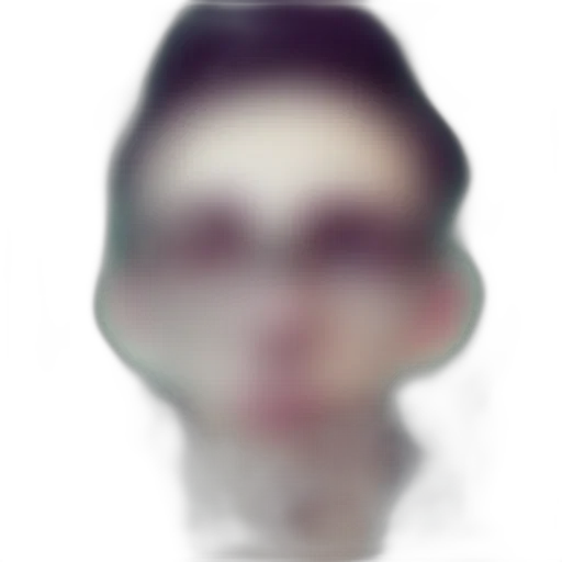 face, mask, robot, hair transparent PNG cut-out