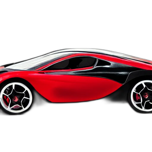 car, concept art, 3d render, photorealistic transparent PNG cut-out