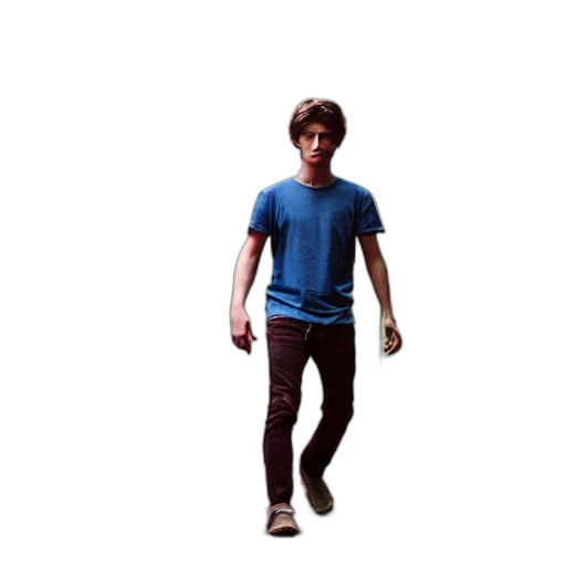 robot, creature, jacket, shoes transparent PNG cut-out
