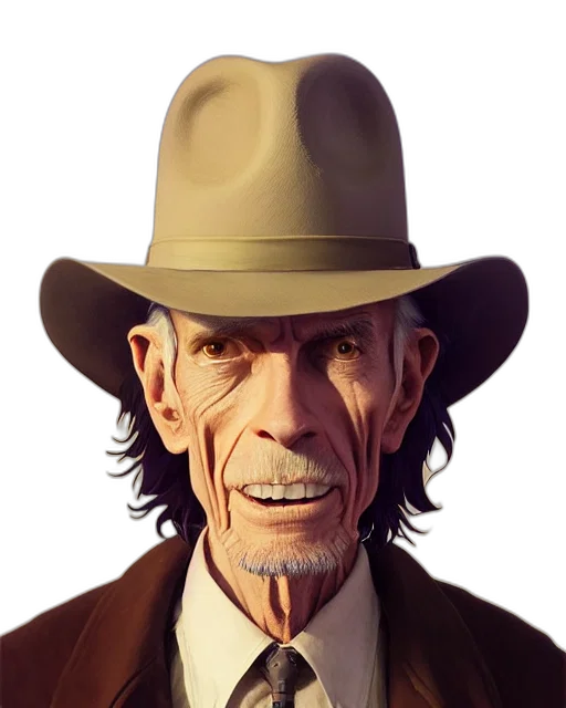 hat, face, mask, staff transparent PNG cut-out