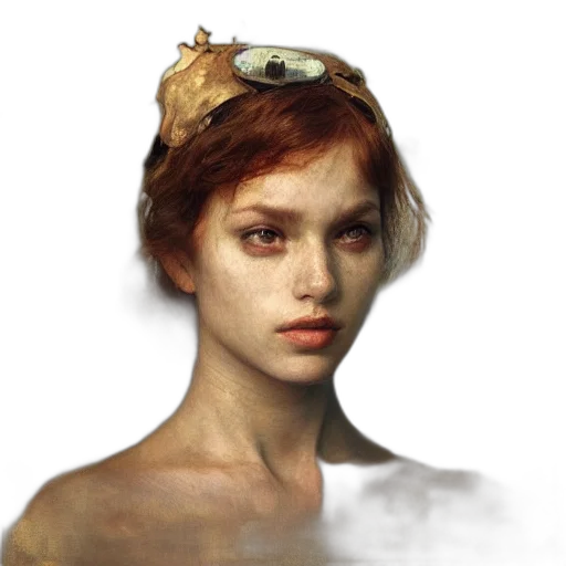 crown, face, hat, mask transparent PNG cut-out