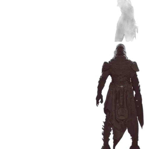 sword, creature, mask, weapon transparent PNG cut-out