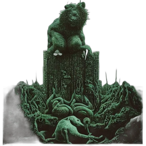 creature, dragon, crown, animal transparent PNG cut-out