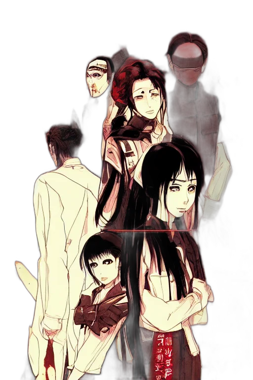 anime, concept art, comic book art, fantasy art transparent PNG cut-out