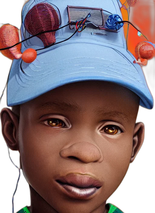 face, mask, hat, creature transparent PNG cut-out