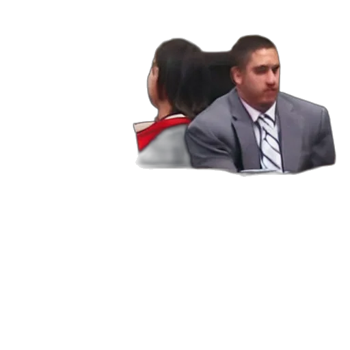 staff, face, jacket, robot transparent PNG cut-out