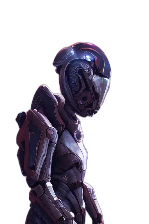 robot, weapon, mask, face transparent PNG cut-out