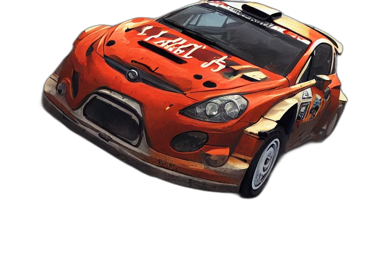 car, concept art, 3d render, photorealistic transparent PNG cut-out
