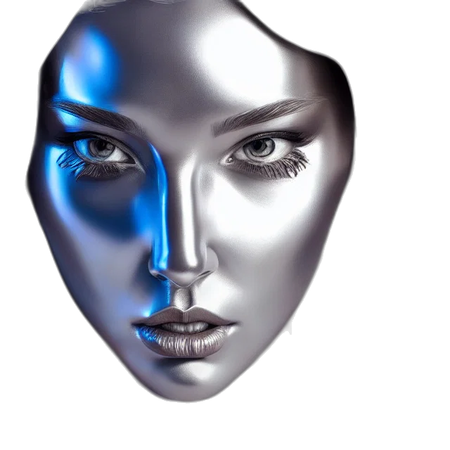 mask, face, robot, jewelry transparent PNG cut-out