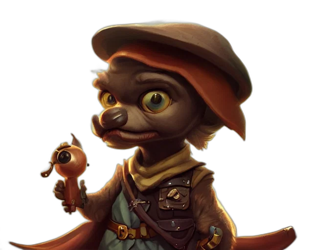 staff, hat, concept art, fantasy art transparent PNG cut-out