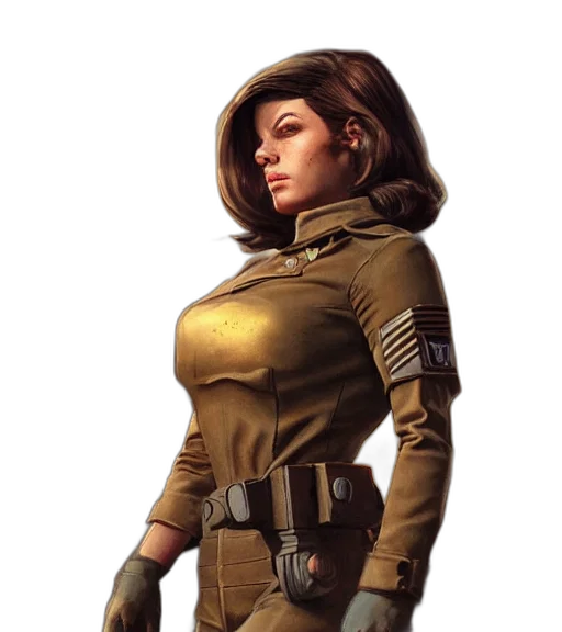 jacket, staff, weapon, robot transparent PNG cut-out