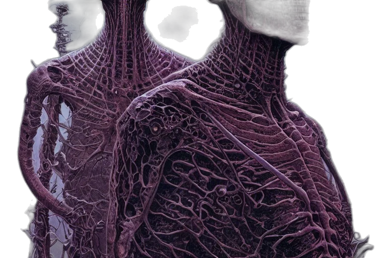 dress, robot, mask, concept art transparent PNG cut-out