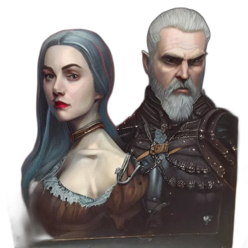face, crown, fantasy art, concept art transparent PNG cut-out