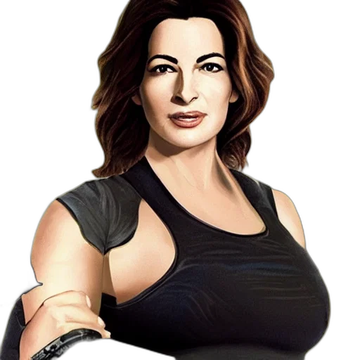 face, concept art, cartoon, photorealistic transparent PNG cut-out