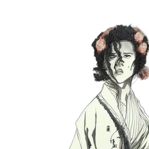 staff, face, comic book art, concept art transparent PNG cut-out