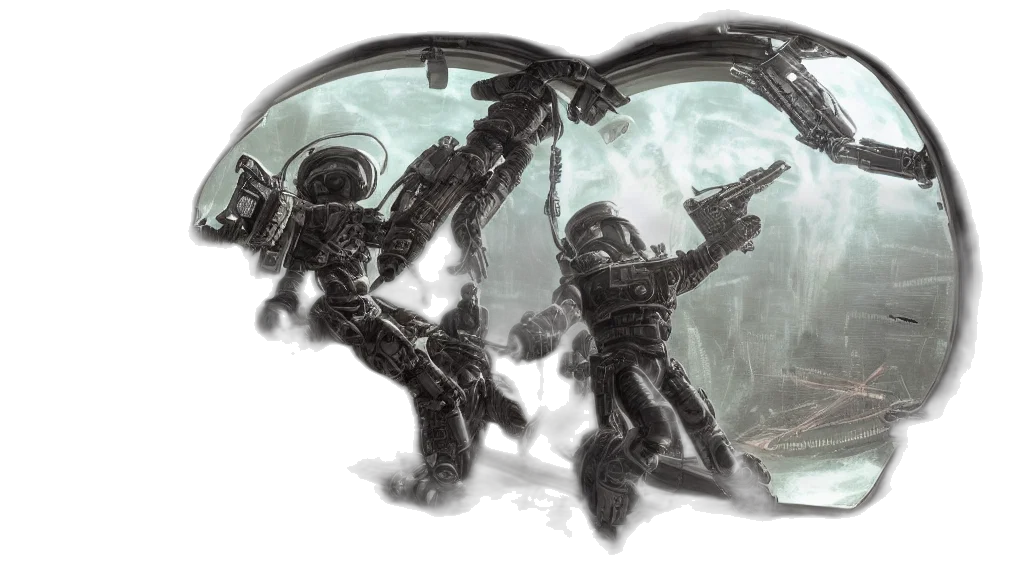 robot, mask, concept art, fantasy art transparent PNG cut-out