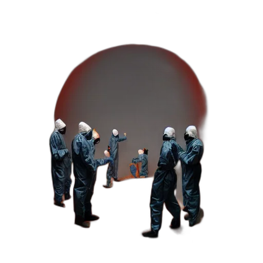 staff, mask, robot, umbrella transparent PNG cut-out