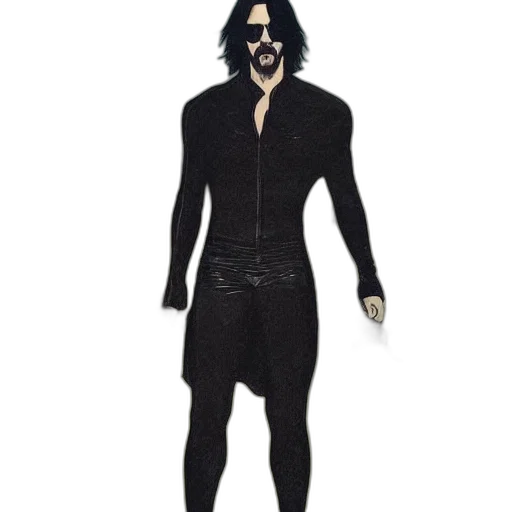 jacket, creature, mask, concept art transparent PNG cut-out