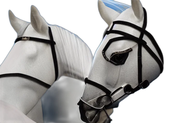 photorealistic, 3d render, knight, horse transparent PNG cut-out