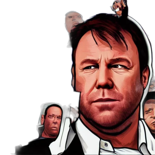 jacket, comic book art, concept art, cartoon transparent PNG cut-out