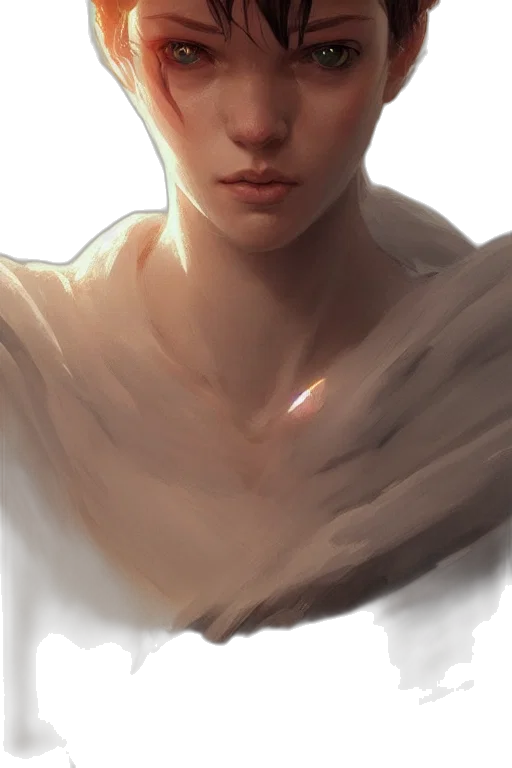 face, creature, mask, staff transparent PNG cut-out