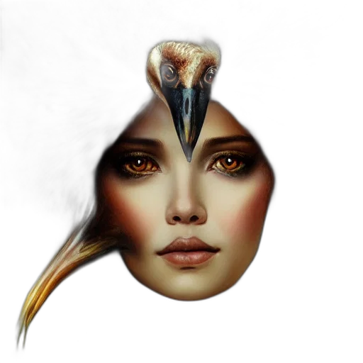 face, jewelry, mask, crown transparent PNG cut-out