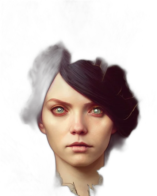 face, mask, staff, robot transparent PNG cut-out