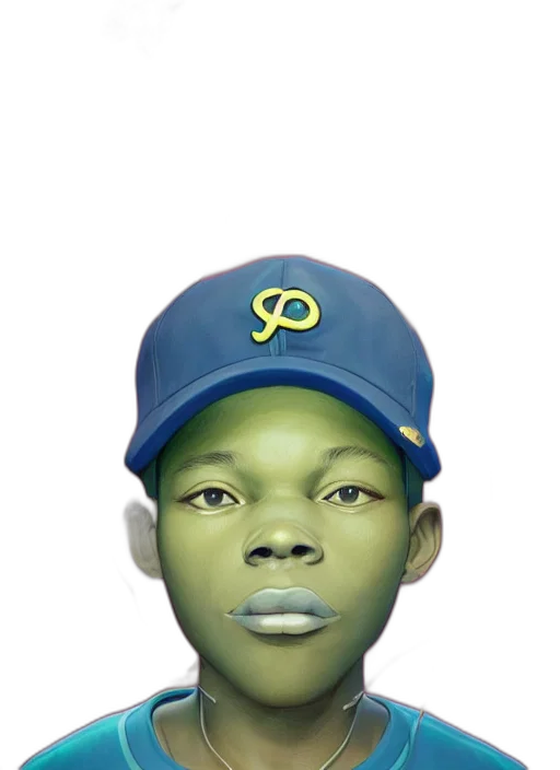 face, hat, mask, staff transparent PNG cut-out