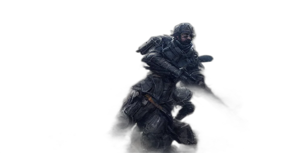 weapon, sword, robot, concept art transparent PNG cut-out